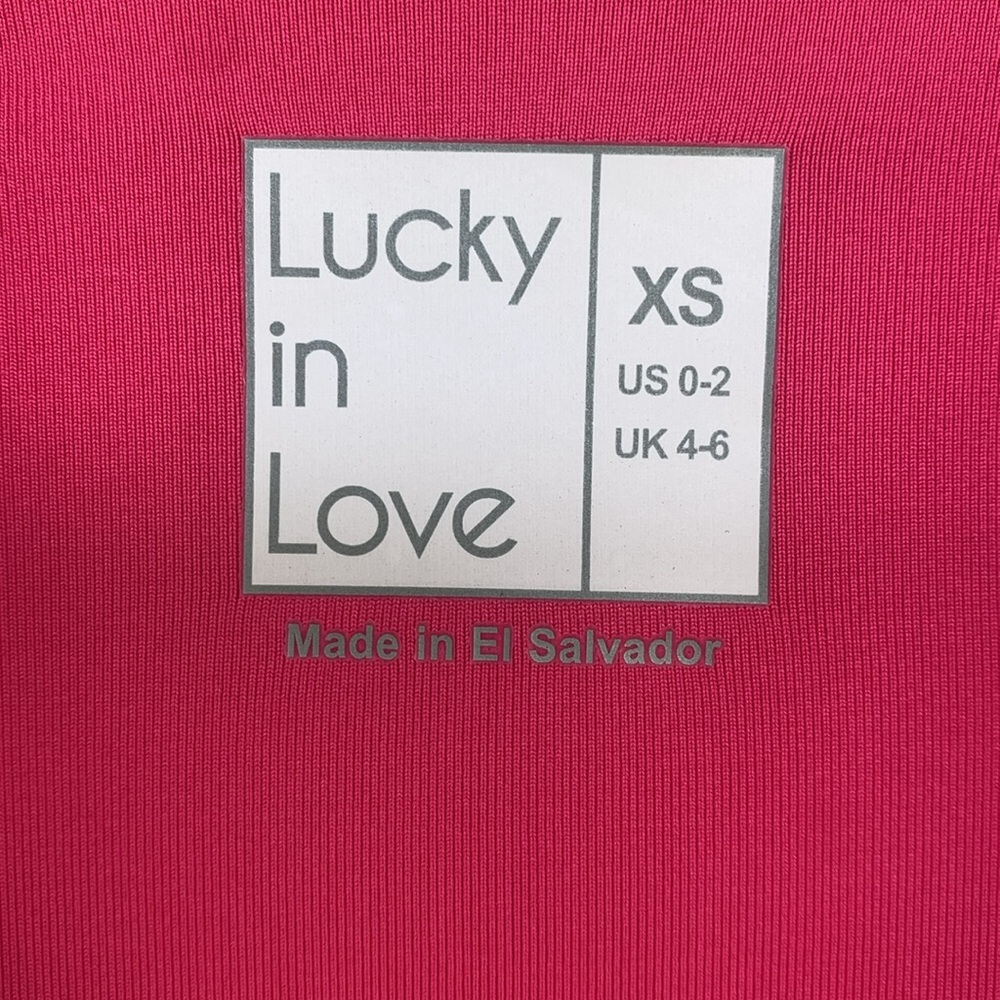 Lucky in Love In It To Win It Tennis Dress in Shocking  XS - Picture 4 of 11